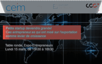 PETITE STARTUP DEVIENDRA GRANDE!CES ENTREPRENEUR.E.S QUI ONT MISÉ SUR L&rsquo;EXPORTATION COMME LEVIER DE CROISSANCE